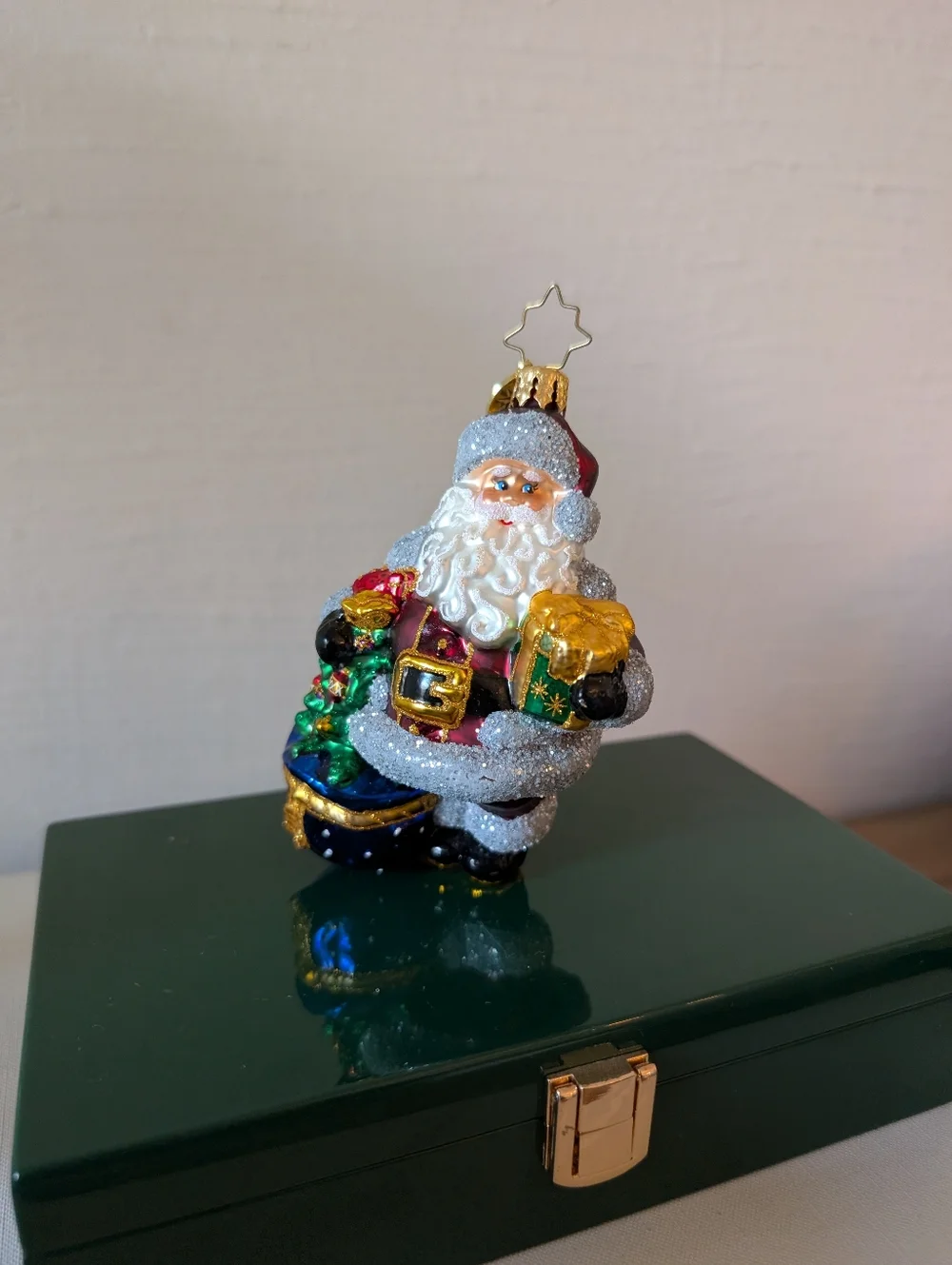 Christopher Radko festive glass